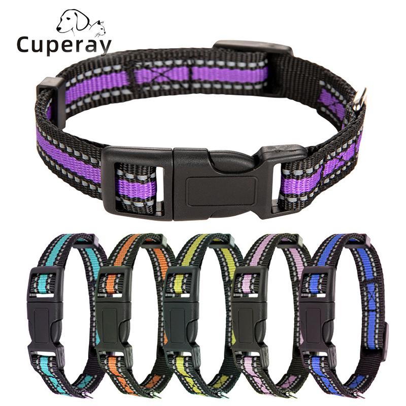 Reflective Dog Collar Adjustable Safety Nylon Pet Collars Sturdy & Durable Suitable for Large,Medium and Small Dogs Pet Supplies L neck 24-45cm зелёный
Reflective Dog Collar Adjustable Safety Nylon Pet Collars Sturdy & Durable Suitable for Large,Medium and Small Dogs Pet Supplies L neck 24-45cm зелёный