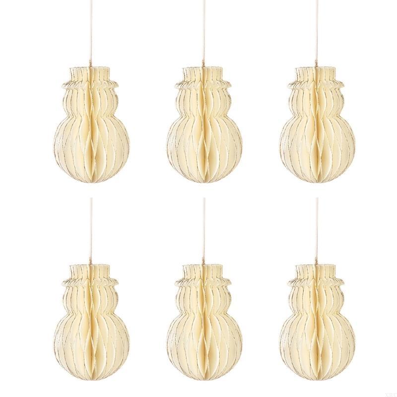 6Pcs Honeycomb Hanging for Christmas Tree Adornment Party Supply Home Decoration X3UC
6Pcs Honeycomb Hanging for Christmas Tree Adornment Party Supply Home Decoration X3UC