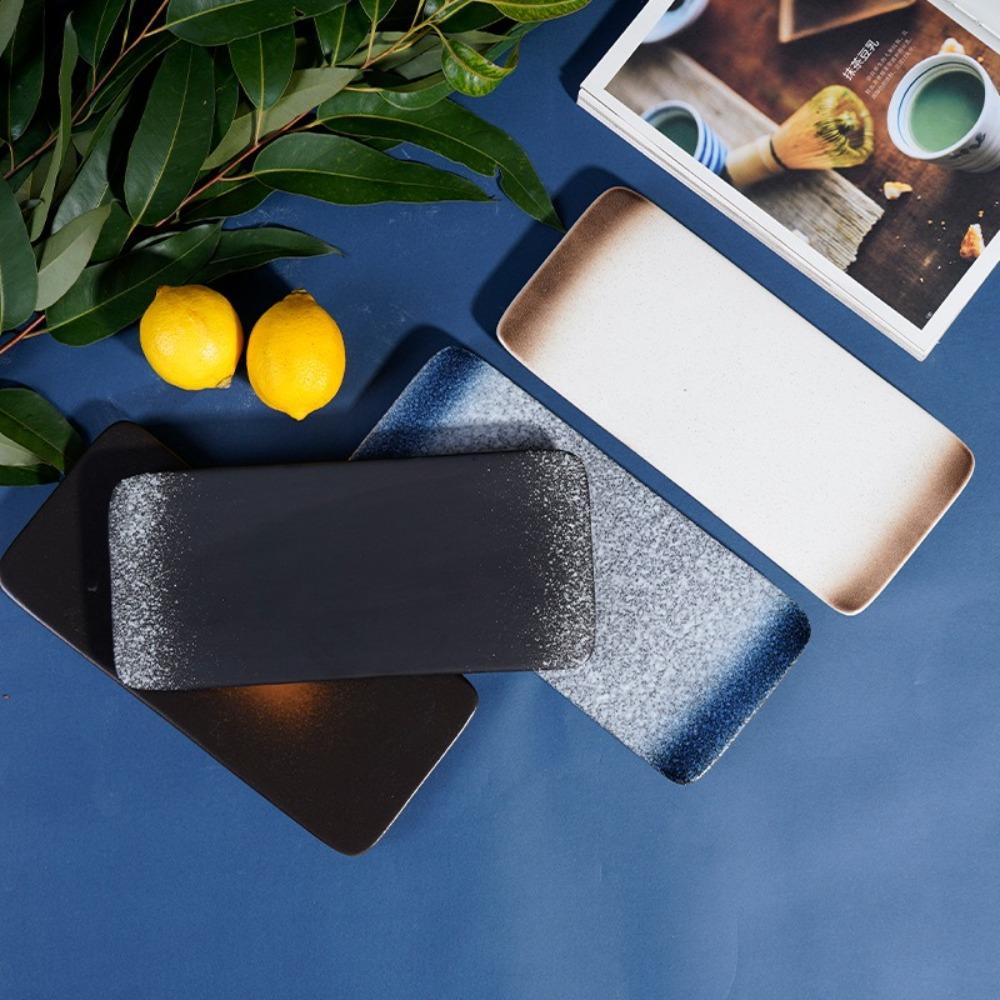 Ceramic Japanese Style Sushi Plate Exquisite Flat Plates Long Platter Dessert Plate Home Style A
Ceramic Japanese Style Sushi Plate Exquisite Flat Plates Long Platter Dessert Plate Home Style A
