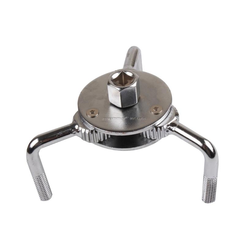 Прочный универсальный двухсторонний регулируемый ключ для масляного фильтра, три типа когтя, инструмент для ремонта и разборки авто, высокая твердость 
Прочный универсальный двухсторонний регулируемый ключ для масляного фильтра, три типа когтя, инструмент для ремонта и разборки авто, высокая твердость