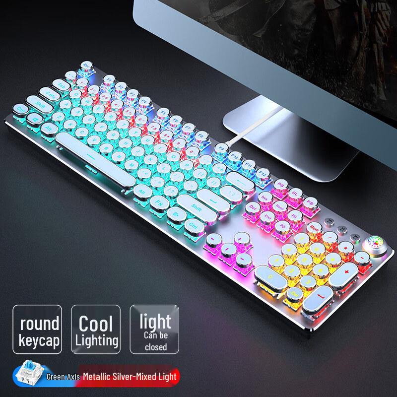 Qisha Wired Mechanical Gaming Keyboard
Qisha Wired Mechanical Gaming Keyboard