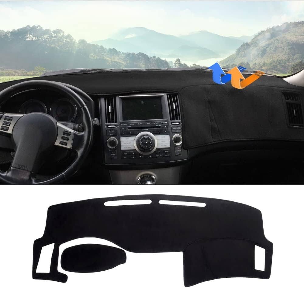 Suede Dash Cover for 2003-2008 Infiniti FX35/FX45/FX50 1st Gen (S50) - Sunshade Anti-Glare UV Protector
Suede Dash Cover for 2003-2008 Infiniti FX35/FX45/FX50 1st Gen (S50) - Sunshade Anti-Glare UV Protector