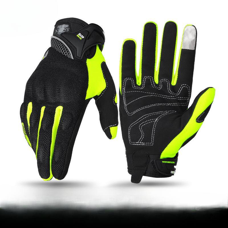 Мотоциклетные дышащие гоночные перчатки Мотоциклетные перчатки с закрытыми пальцами Противоскользящие дышащие сетчатые гоночные перчатки XL зелёный
Мотоциклетные дышащие гоночные перчатки Мотоциклетные перчатки с закрытыми пальцами Противоскользящие дышащие сетчатые гоночные перчатки XL зелёный
