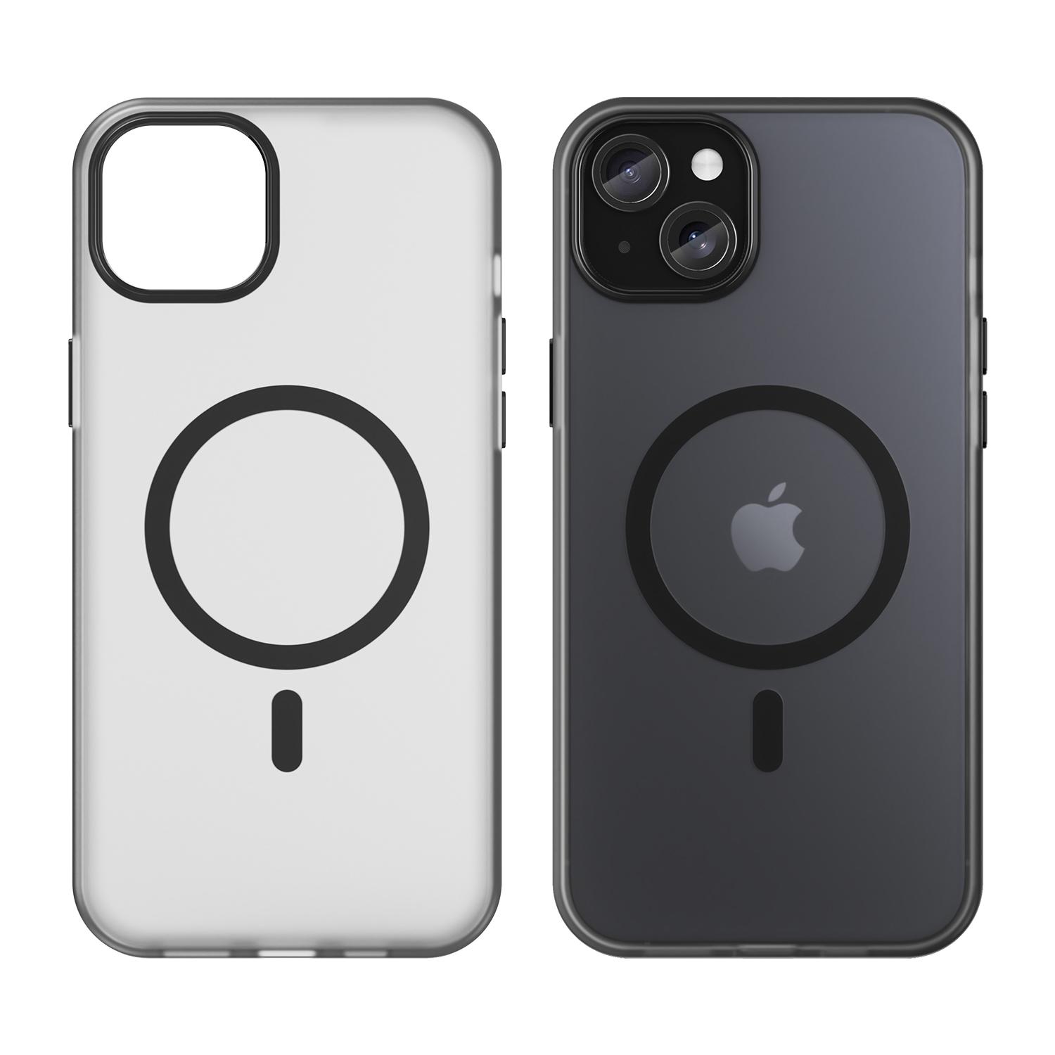 For iPhone 15 Plus/14 Plus Magnetic Case Translucent Matte Anti-Fingerprint Phone Cover Black
For iPhone 15 Plus/14 Plus Magnetic Case Translucent Matte Anti-Fingerprint Phone Cover Black