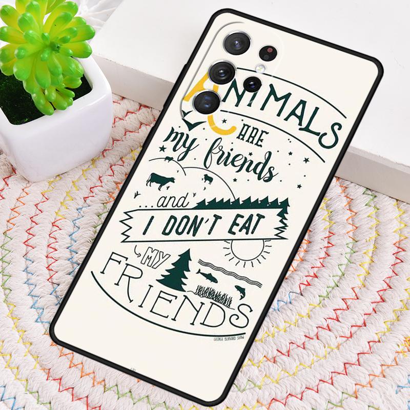 Vegan Quote Phrase Veganism TPU Phone Case For Samsung Galaxy note 10 pro S26 S25 S24 S23 S22 Ultra Plus S21 FE S20 Cover Galaxy S22 Ultra 5G
Vegan Quote Phrase Veganism TPU Phone Case For Samsung Galaxy note 10 pro S26 S25 S24 S23 S22 Ultra Plus S21 FE S20 Cover Galaxy S22 Ultra 5G