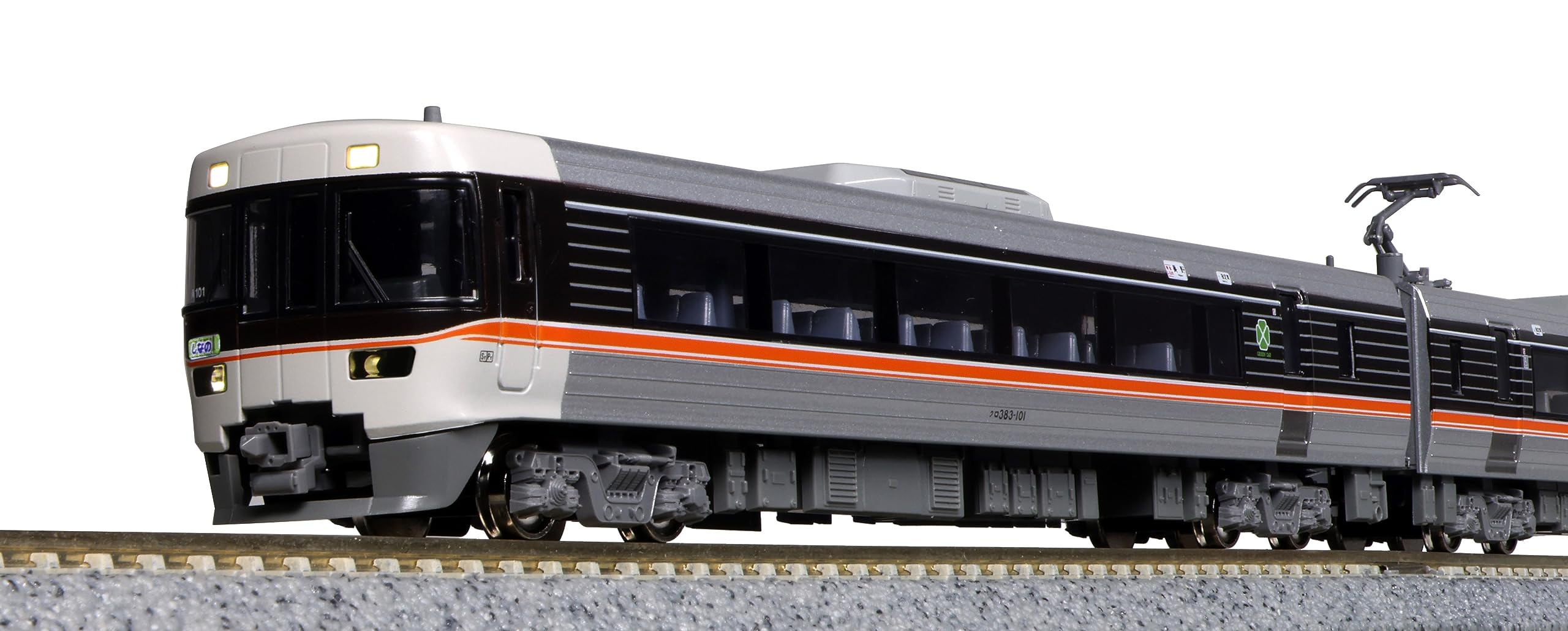KATO N Gauge 383 Series Shinano Set Model Train 4-Car Add-On 10-1782
KATO N Gauge 383 Series Shinano Set Model Train 4-Car Add-On 10-1782