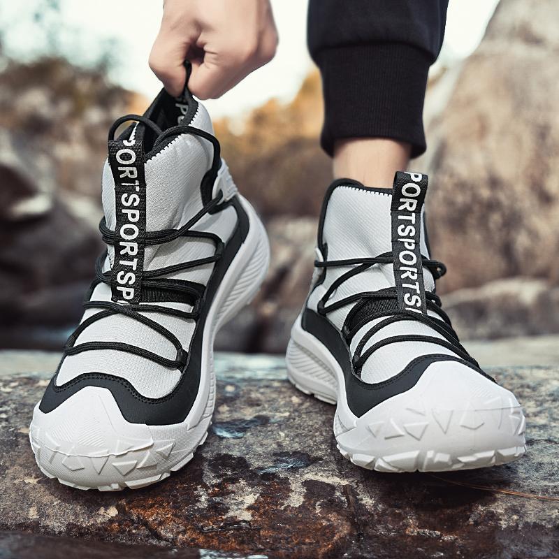 Men s shoes mesh breathable non-slip outdoor fishing shoes tire sole wear-resistant climbing shoes high-top tooling shoes 44 сірий колір
Men s shoes mesh breathable non-slip outdoor fishing shoes tire sole wear-resistant climbing shoes high-top tooling shoes 44 сірий колір