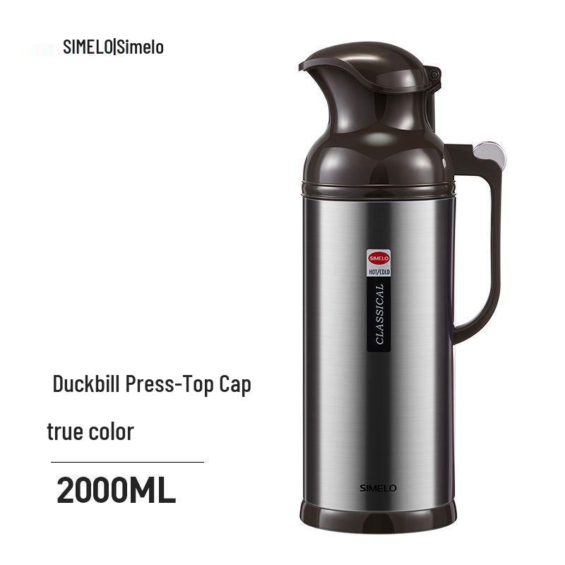 Large Capacity Stainless Steel Thermos Flask with Duckbill Cap for Students
Large Capacity Stainless Steel Thermos Flask with Duckbill Cap for Students