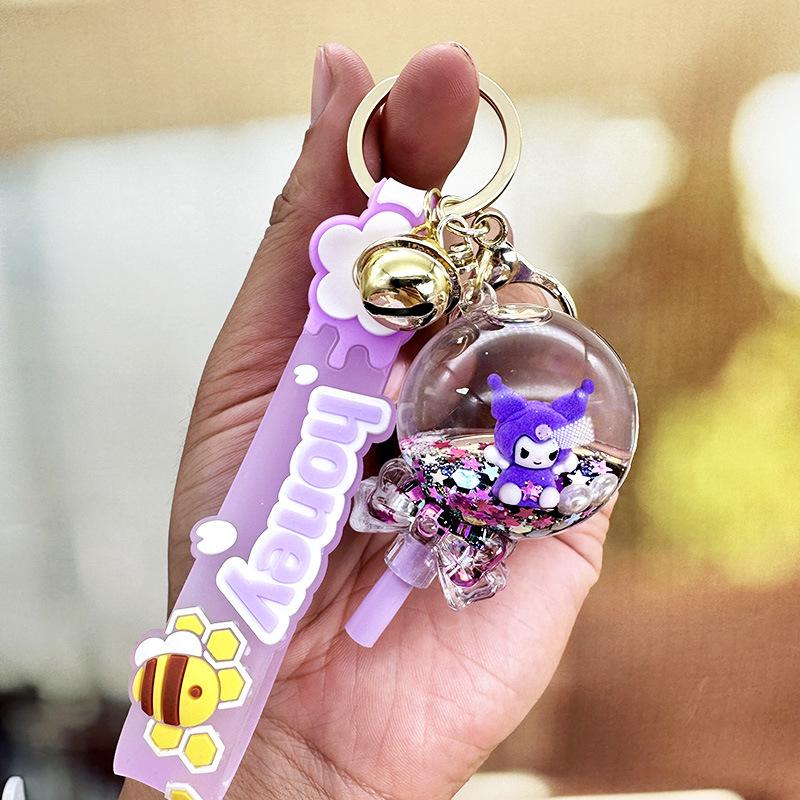 Colored Liquid Quicksand Kuromi Keychain Cute Lollipop Drifting Bottle Backpack Pendant A Birthday Present For My Girlfriend
Colored Liquid Quicksand Kuromi Keychain Cute Lollipop Drifting Bottle Backpack Pendant A Birthday Present For My Girlfriend