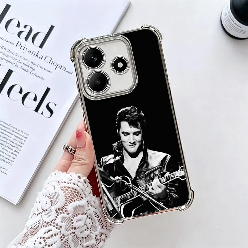 Singer E-Elvis P-Presley Soft Phone Case For Xiaomi Redmi Note 14 15 Pro Plus 13 12 11S 11T 5G 10 9S 9 Plating Anti-Fall Fundas Redmi Note 14 4G
Singer E-Elvis P-Presley Soft Phone Case For Xiaomi Redmi Note 14 15 Pro Plus 13 12 11S 11T 5G 10 9S 9 Plating Anti-Fall Fundas Redmi Note 14 4G