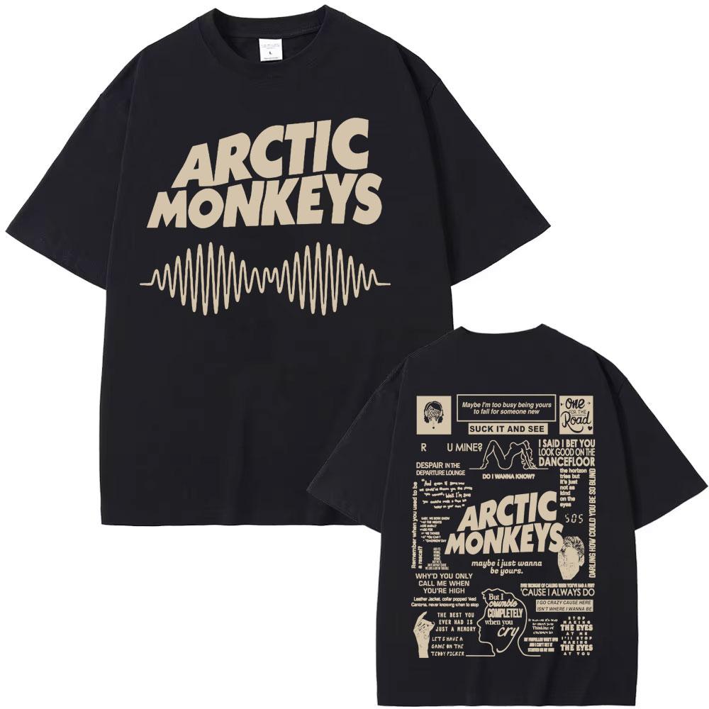 Retro Arctic Monkeys Album Tour Double Sided Graphic T Shirt Men Women Hip Hop Punk Rock T-shirt Casual Cotton Oversized Tshi... 5XL різнокольоровий
Retro Arctic Monkeys Album Tour Double Sided Graphic T Shirt Men Women Hip Hop Punk Rock T-shirt Casual Cotton Oversized Tshi... 5XL різнокольоровий