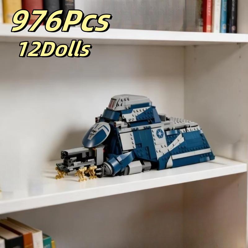 New MOC Blue Troop Transport Tank Model 976Pcs Home Ornament Building Blocks Gift for Boys No Original Box
New MOC Blue Troop Transport Tank Model 976Pcs Home Ornament Building Blocks Gift for Boys No Original Box