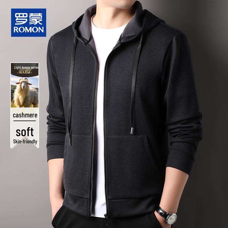 ROMON Men s Cashmere Blend Hooded Cardigan Jacket XL
ROMON Men s Cashmere Blend Hooded Cardigan Jacket XL