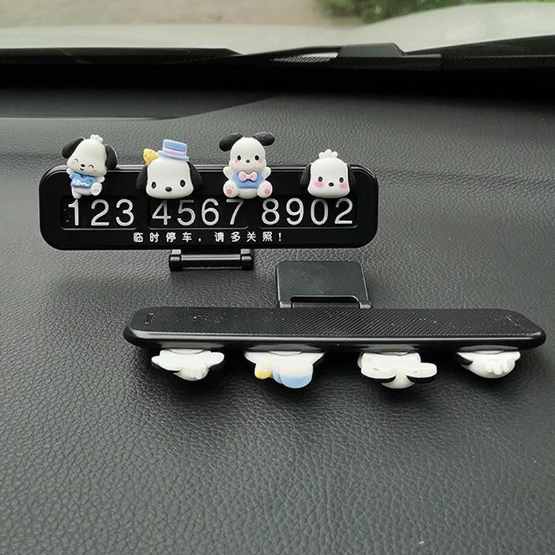 Мультфильм Pochacco Креативный Милый Автомобиль Временная Парковка Номерной Знак Скрываемые Номерные Знаки Украшения Для Автомобиля Аксессуары Подарки
Мультфильм Pochacco Креативный Милый Автомобиль Временная Парковка Номерной Знак Скрываемые Номерные Знаки Украшения Для Автомобиля Аксессуары Подарки