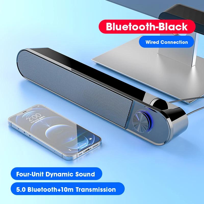 Home Theater Bluetooth Soundbar with Subwoofer 4D Surround Sound Speaker for TV and Computer Wired Stereo with Strong Bass
Home Theater Bluetooth Soundbar with Subwoofer 4D Surround Sound Speaker for TV and Computer Wired Stereo with Strong Bass