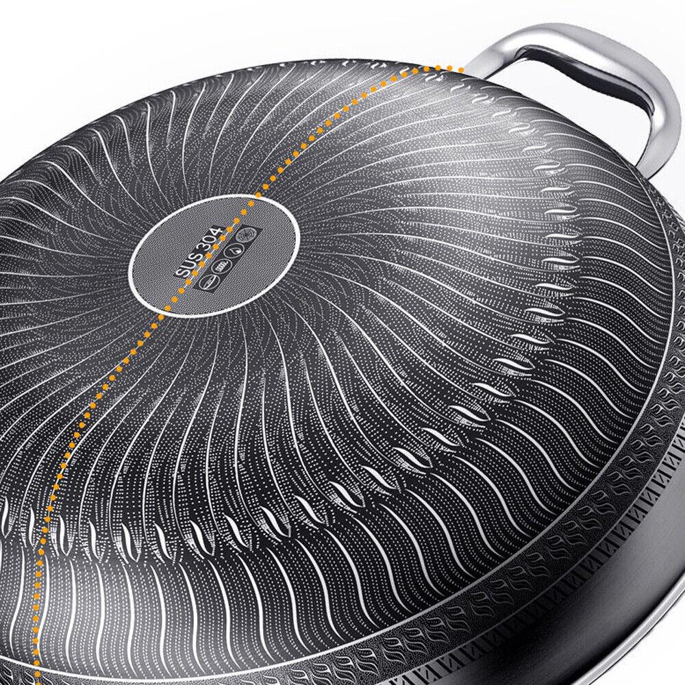 Non Stick Double Sided Screen Honeycomb Wok Stainless Steel Kitchen Frying Pan United States чорний
Non Stick Double Sided Screen Honeycomb Wok Stainless Steel Kitchen Frying Pan United States чорний