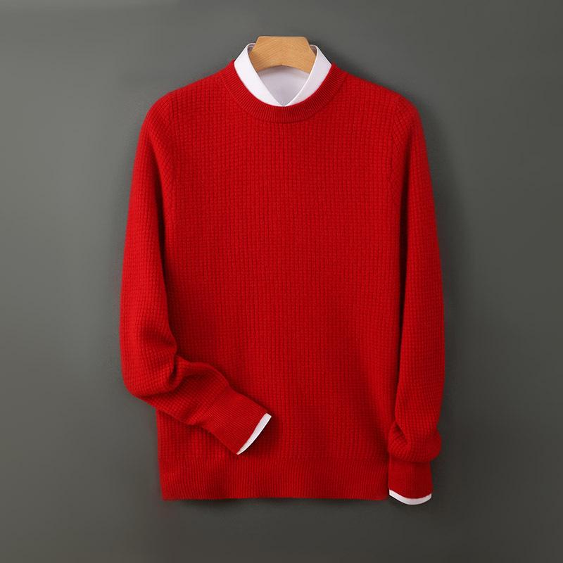 Men s Pure Wool Half-High Collar Sweater - Loose Knit Base Layer for Autumn/Winter XL
Men s Pure Wool Half-High Collar Sweater - Loose Knit Base Layer for Autumn/Winter XL
