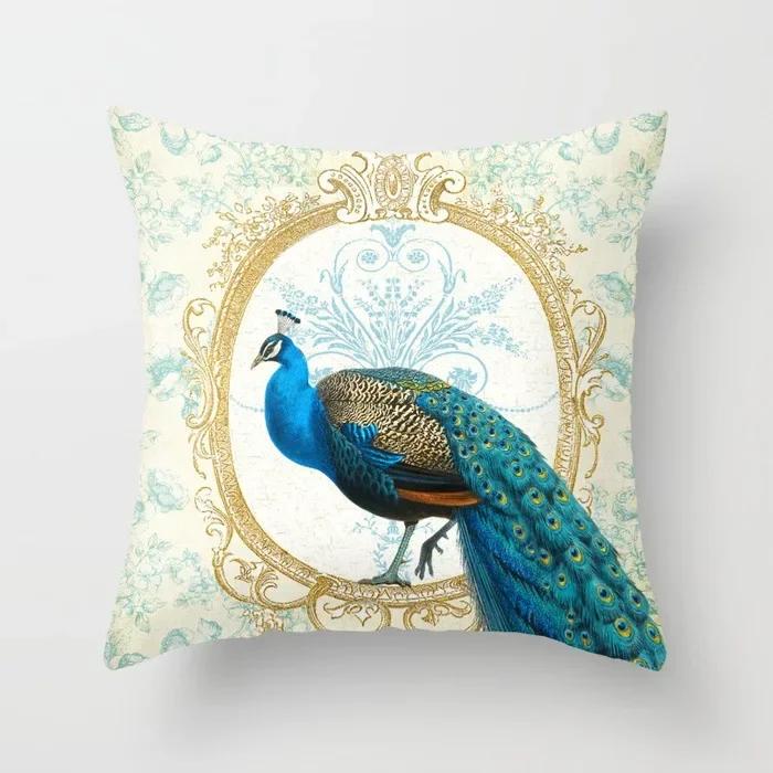 Peacock feather series ethnic style pillowcase personalized animal pattern peach skin cushion cover funda cojin 12x12Inch
Peacock feather series ethnic style pillowcase personalized animal pattern peach skin cushion cover funda cojin 12x12Inch