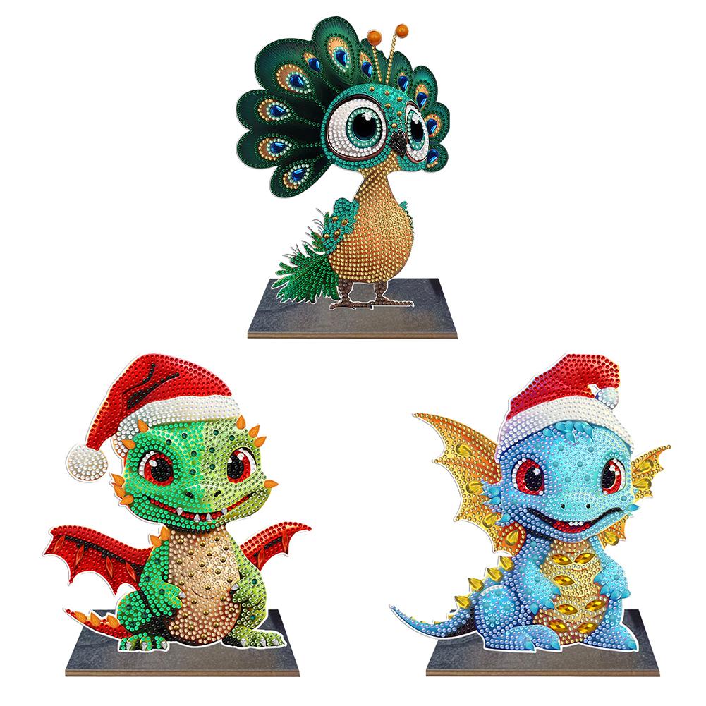 Wooden Peacock Table Decorations Diamonds Painting Desktop Top Diamond Painting Ornament Kit for Xmas Table Office Home Decor
Wooden Peacock Table Decorations Diamonds Painting Desktop Top Diamond Painting Ornament Kit for Xmas Table Office Home Decor
