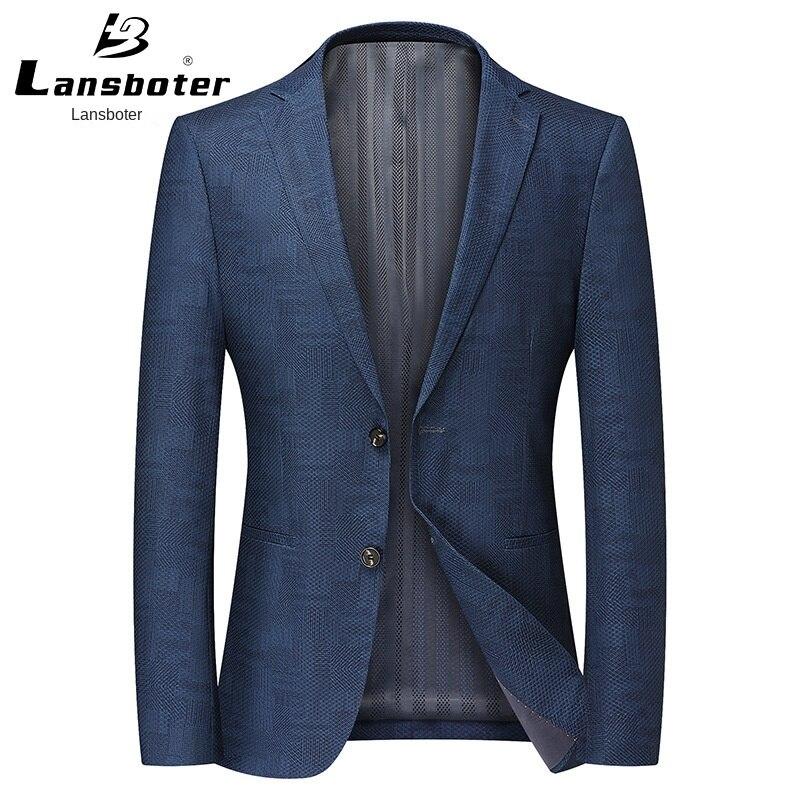 Lansboter Honeycomb Mesh дышащий костюм весна и осень тонкий повседневный костюм негладкий тонкий мужской костюм;s Single West
Lansboter Honeycomb Mesh дышащий костюм весна и осень тонкий повседневный костюм негладкий тонкий мужской костюм;s Single West