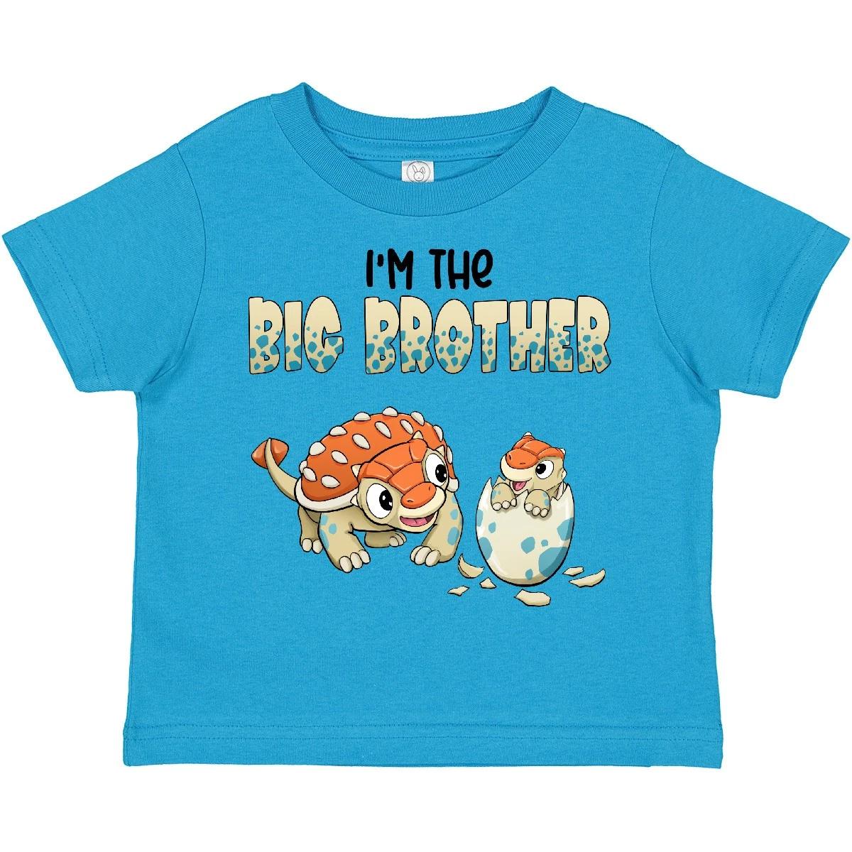 Inktastic I m The Big Brother Ankylosaurus Bros Toddler kids boys T-Shirt Dinosaurs Bro 120
Inktastic I m The Big Brother Ankylosaurus Bros Toddler kids boys T-Shirt Dinosaurs Bro 120