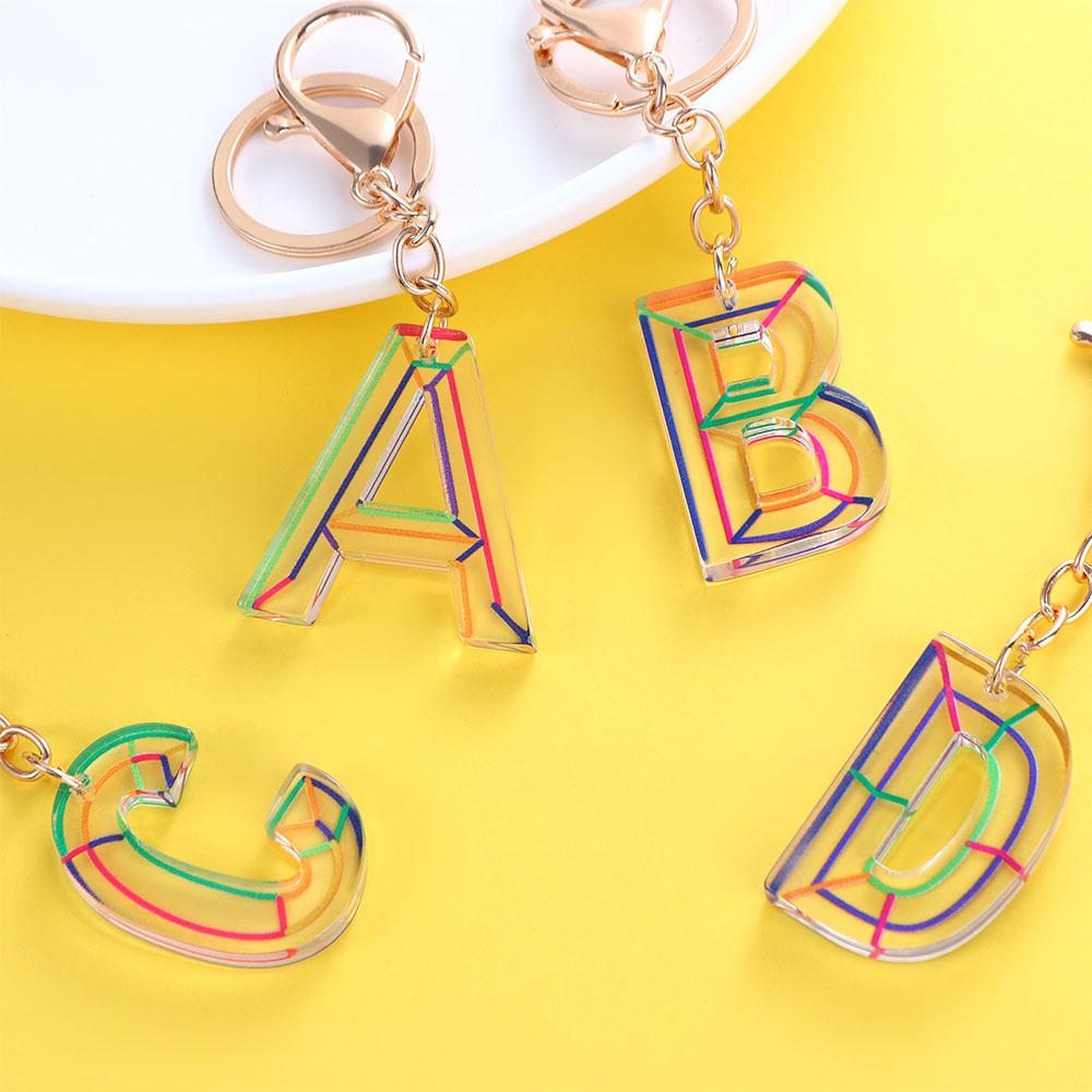 Keyring Holder Initial Letter Keychain 26 English Letter Keyring Handbag Charm Alphabet Keyring
Keyring Holder Initial Letter Keychain 26 English Letter Keyring Handbag Charm Alphabet Keyring