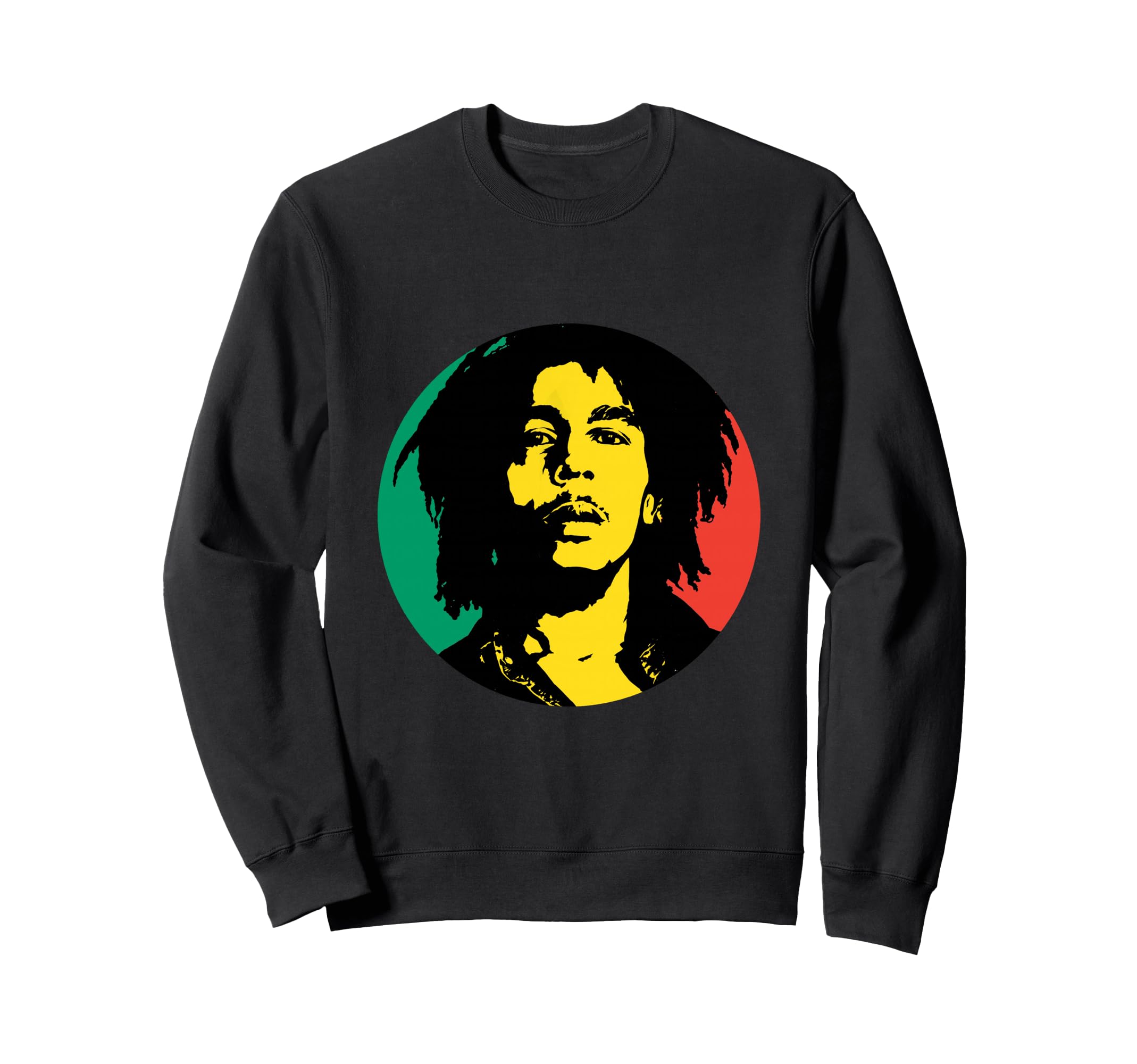 Bob Marley Rasta Circle Sweatshirt
Bob Marley Rasta Circle Sweatshirt