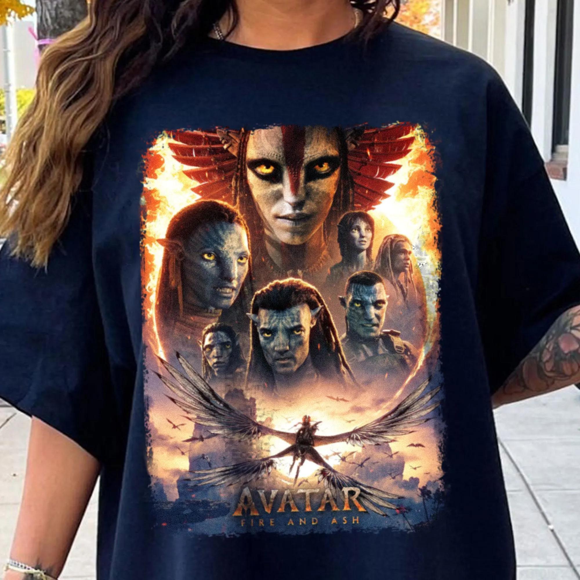Avatar Fire and Ashes Print Pure Cotton TShirt Stylish and Comfortable ShortSleeve Pure Cotton AllSeason Couple Streetwear Top S
Avatar Fire and Ashes Print Pure Cotton TShirt Stylish and Comfortable ShortSleeve Pure Cotton AllSeason Couple Streetwear Top S