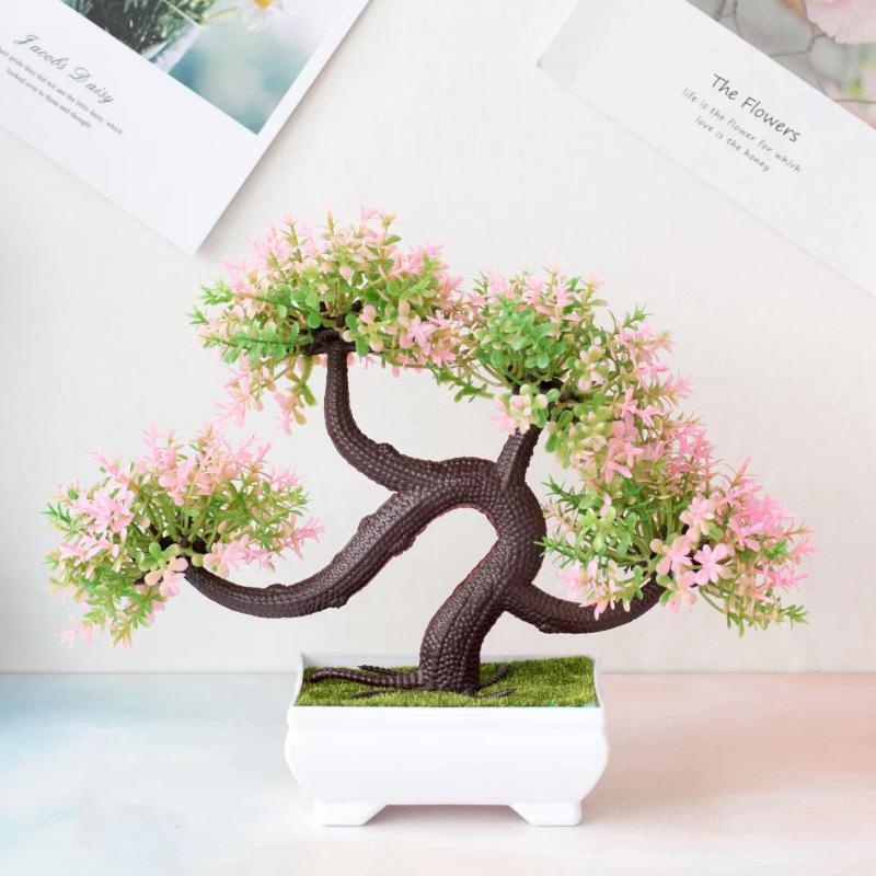 Mini Greenery Faux Flower Ornament Lifelike Plant Pot Decoration, Indoor Tabletop Accessory Artificial Green Philodendron Bonsai
Mini Greenery Faux Flower Ornament Lifelike Plant Pot Decoration, Indoor Tabletop Accessory Artificial Green Philodendron Bonsai