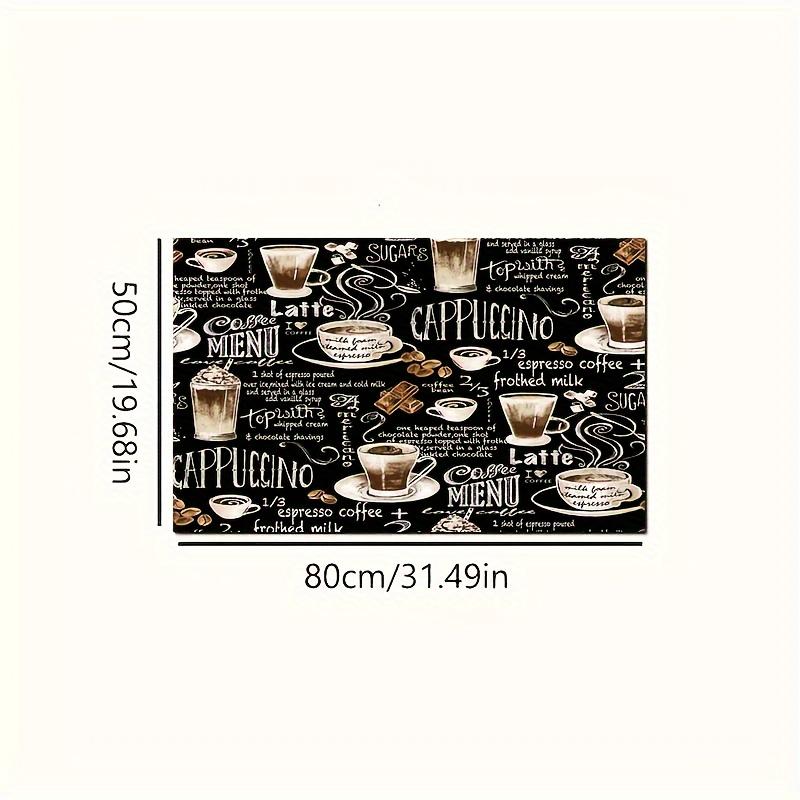 1 шт. резиновый коврик для сушки с принтом ретро-кофейной посуды для кофейни, кухонный ковер, посуда, прочный коврик для стола из диатомовой грязи, коврик для домашних животных, кофейная посуда 50*80 CM
1 шт. резиновый коврик для сушки с принтом ретро-кофейной посуды для кофейни, кухонный ковер, посуда, прочный коврик для стола из диатомовой грязи, коврик для домашних животных, кофейная посуда 50*80 CM