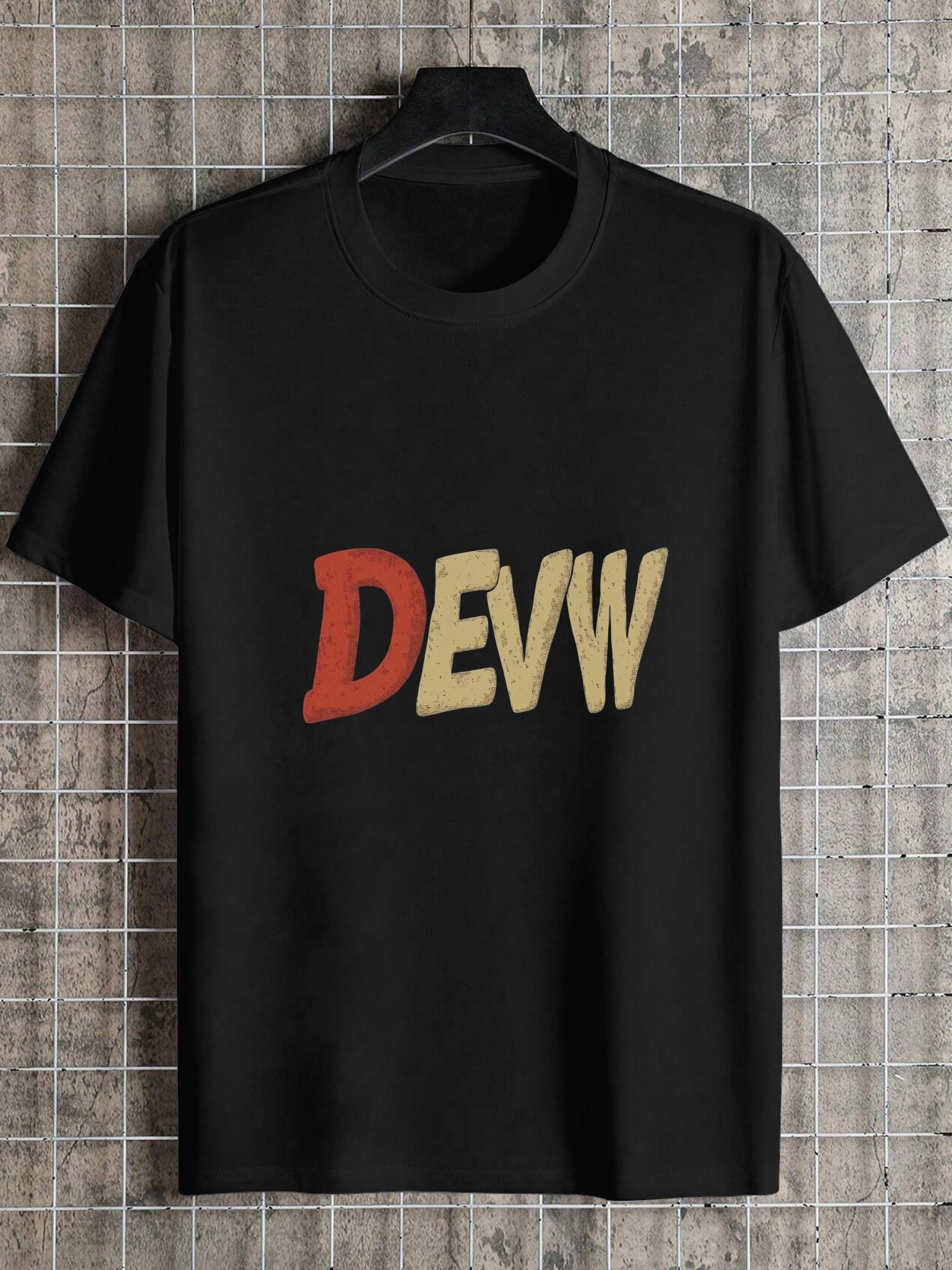 1pc Retro Vintage Dave Graphic T-shirt for Men - 180g Heavyweight Cotton Crew Neck Short Sleeve Tee with Bold Red & Yellow DEYW Geometric Print XL
1pc Retro Vintage Dave Graphic T-shirt for Men - 180g Heavyweight Cotton Crew Neck Short Sleeve Tee with Bold Red & Yellow DEYW Geometric Print XL