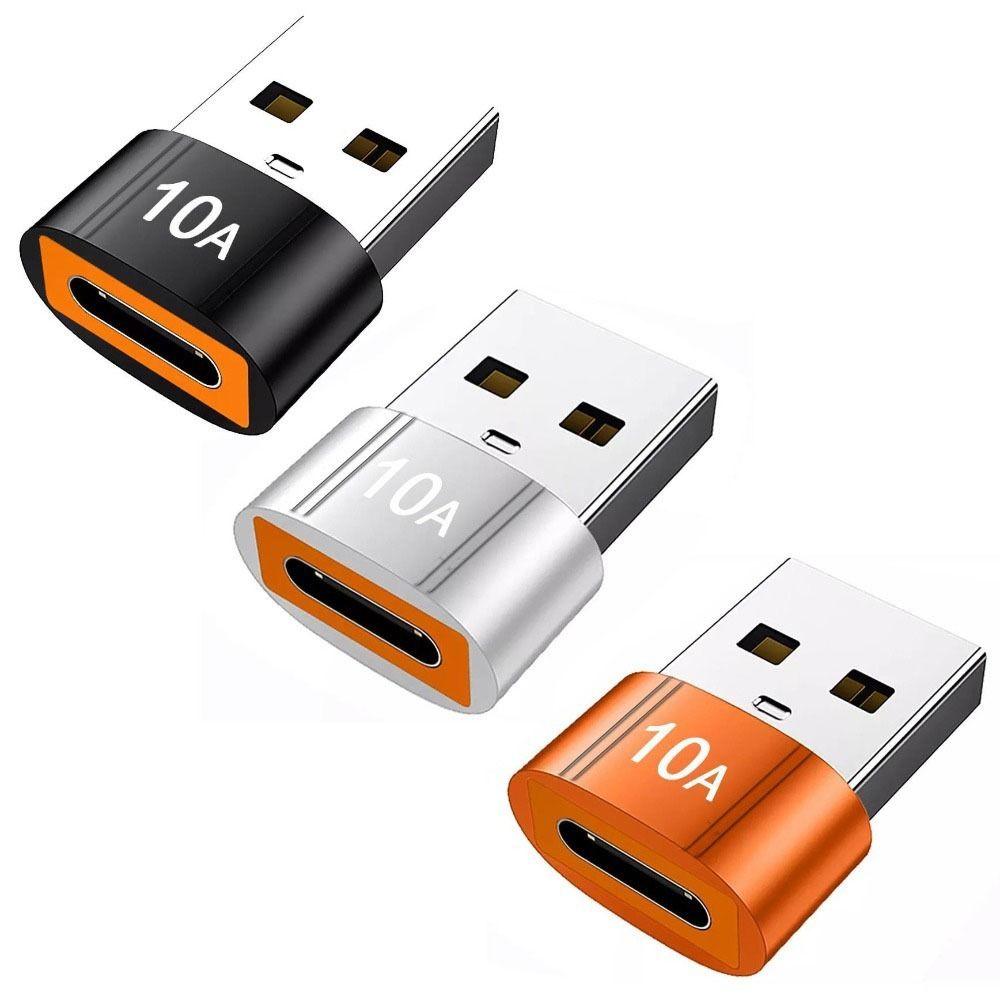 Transmission USB To Type C Converter Fast Charging Adapter for Mobile Phone/USB Drive/tablet silver-USB to Type-c
Transmission USB To Type C Converter Fast Charging Adapter for Mobile Phone/USB Drive/tablet silver-USB to Type-c