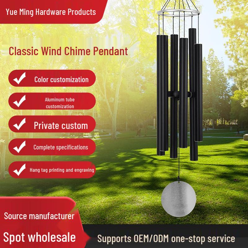 41 Black Aluminum Tube Wind Chime: Outdoor Metal Hanging Ornament with Complete Specs 32-inch Aluminum Ring Wind Chime
41 Black Aluminum Tube Wind Chime: Outdoor Metal Hanging Ornament with Complete Specs 32-inch Aluminum Ring Wind Chime