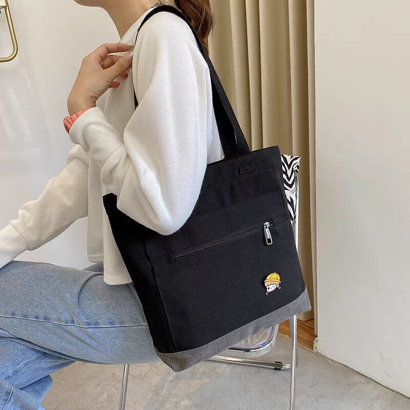Harajuku College Student Canvas Bag Women s 2025 New Cloth Bag Literary One Shoulder Tote Bag
Harajuku College Student Canvas Bag Women s 2025 New Cloth Bag Literary One Shoulder Tote Bag