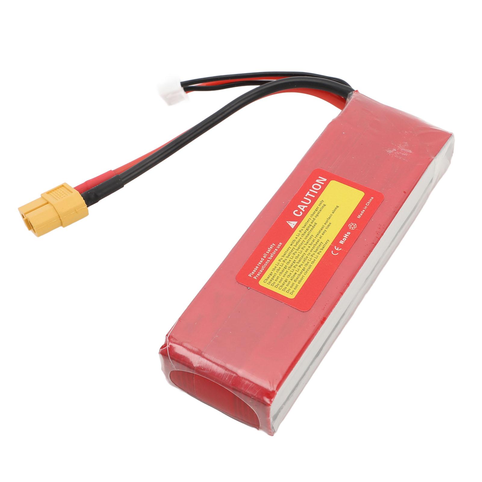7.4V RC Car Lithium Battery 2200mAh Long Lasting Stable Voltage Replacement Battery For RC Boat
7.4V RC Car Lithium Battery 2200mAh Long Lasting Stable Voltage Replacement Battery For RC Boat