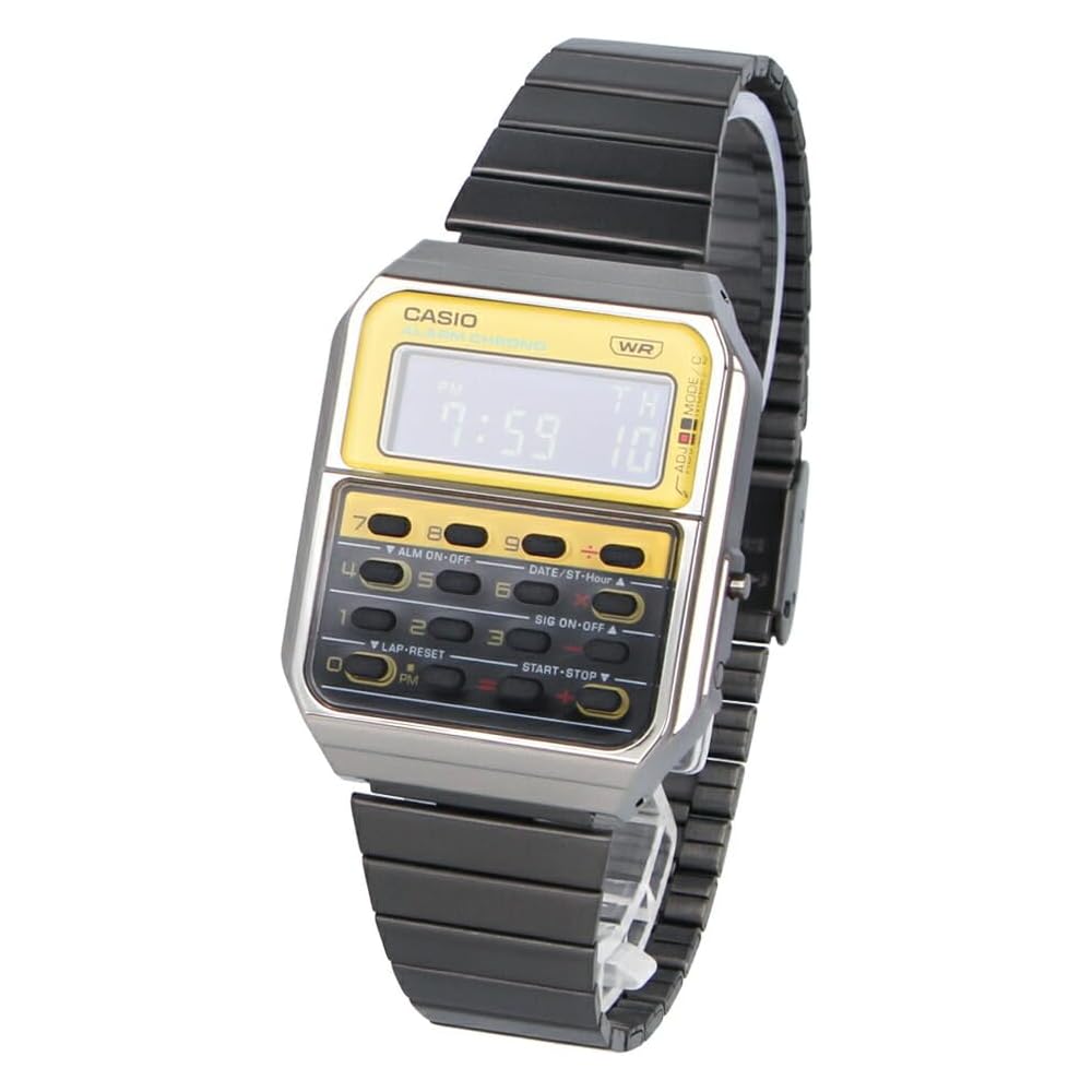 Casio Heritage Colors Classic Digital Watch Unisex Yellow CA-500WEGG-9B Digital Calculator Style
Casio Heritage Colors Classic Digital Watch Unisex Yellow CA-500WEGG-9B Digital Calculator Style