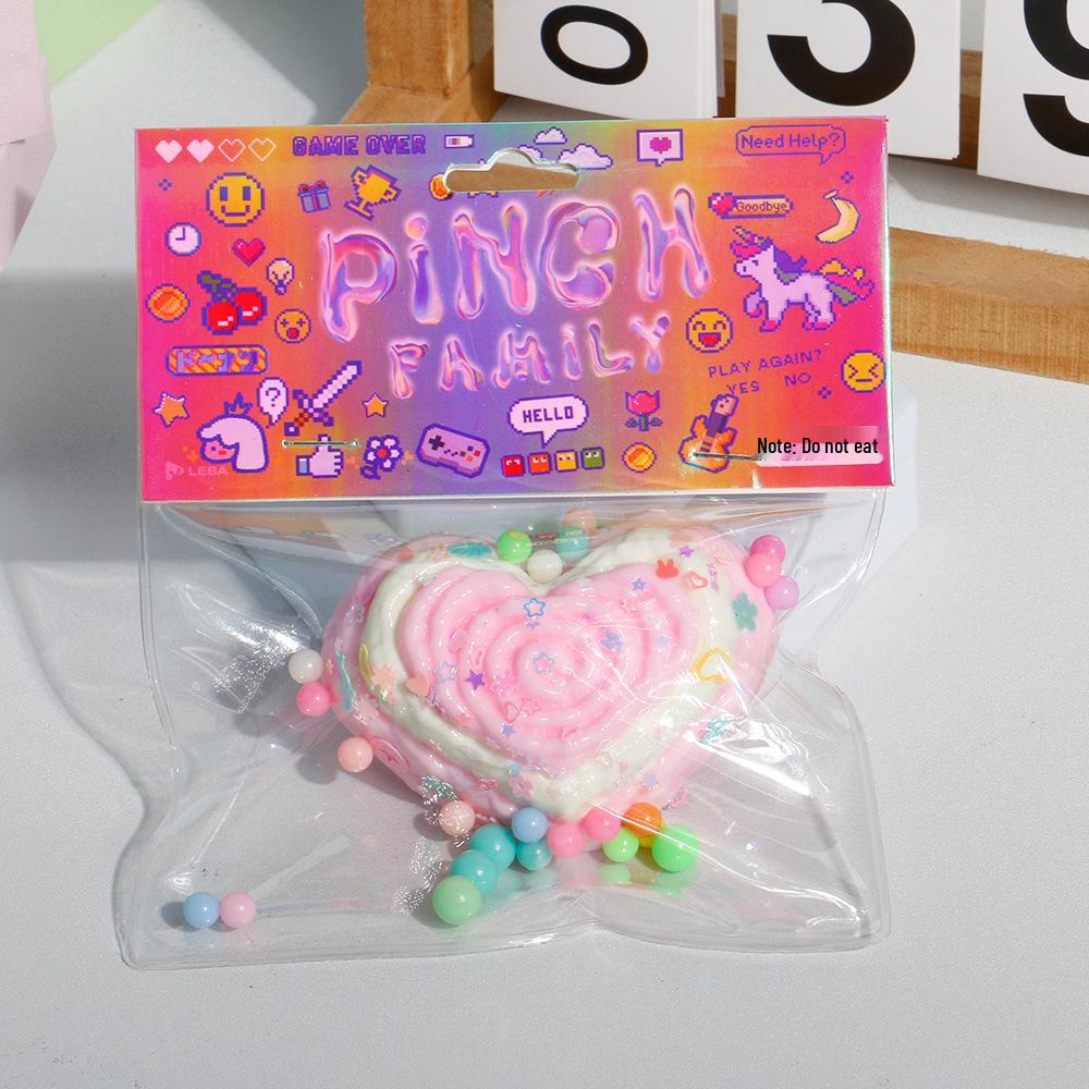 Мялка-игрушка в виде пирожного из ТПР, вдохновленная Xiaohongshu - Мягкий антистресс в виде кремового сэндвича
Мялка-игрушка в виде пирожного из ТПР, вдохновленная Xiaohongshu - Мягкий антистресс в виде кремового сэндвича