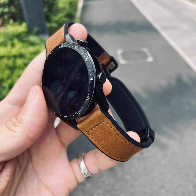 For Samsung Galaxy Gear S3 Classic/Huawei Watch GT 4 46mm Magnetic Genuine Cow Leather Watch Strap,22mm Light Brown
For Samsung Galaxy Gear S3 Classic/Huawei Watch GT 4 46mm Magnetic Genuine Cow Leather Watch Strap,22mm Light Brown