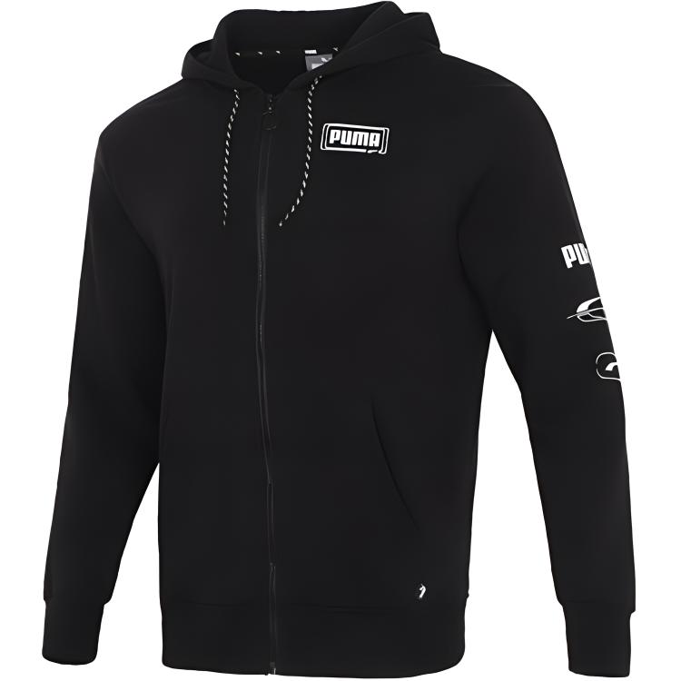 Puma Casual Sport Hooded Knit Jacket Men Outerwear Black 588848-01 M
Puma Casual Sport Hooded Knit Jacket Men Outerwear Black 588848-01 M