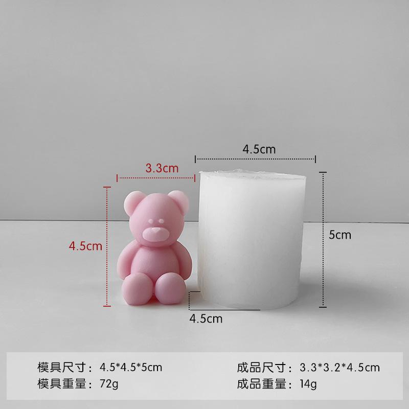 Bear Silicone Candle Mould DIY Baking Plaster Aromatherapy Gypsum Ornaments By Hand Mold Baking Plaster Mold HomeDecor soap mold
Bear Silicone Candle Mould DIY Baking Plaster Aromatherapy Gypsum Ornaments By Hand Mold Baking Plaster Mold HomeDecor soap mold