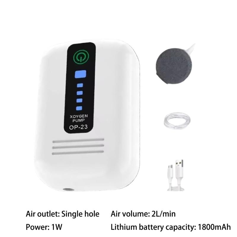 Portable Aquarium Air Pumps,Adjustable Aquarium Aerator Powerful Quiet Oxygen Aerator Pumps for Fish Tanks 40/70Hours
Portable Aquarium Air Pumps,Adjustable Aquarium Aerator Powerful Quiet Oxygen Aerator Pumps for Fish Tanks 40/70Hours