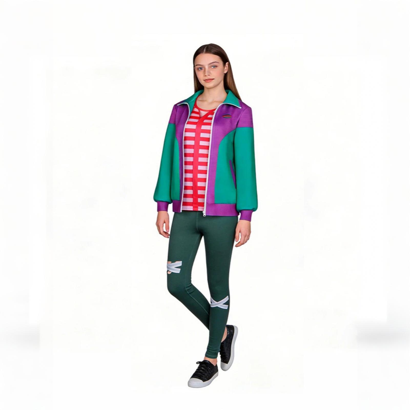 Full Body Costume Set with Jacket and Leggings for Stage Performance Halloween Cosplay Outfit Suitable for Adults and Teens S
Full Body Costume Set with Jacket and Leggings for Stage Performance Halloween Cosplay Outfit Suitable for Adults and Teens S