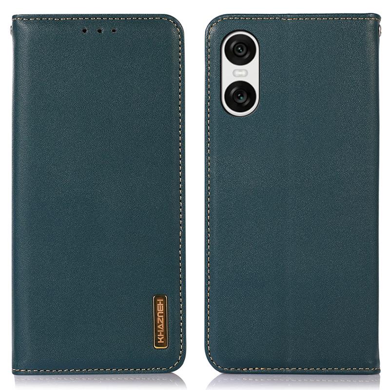 For Sony Xperia 10 VI Wallet Case Genuine Cow Leather Flip Phone Cover Green
For Sony Xperia 10 VI Wallet Case Genuine Cow Leather Flip Phone Cover Green