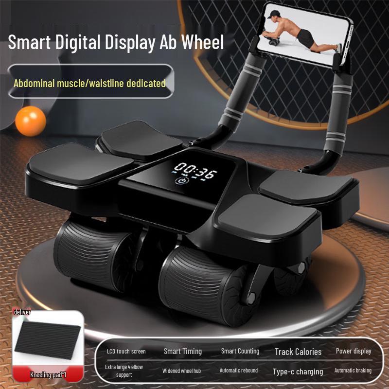 Evergreen Smart Auto-Rebound 4-Wheel Ab Roller
Evergreen Smart Auto-Rebound 4-Wheel Ab Roller