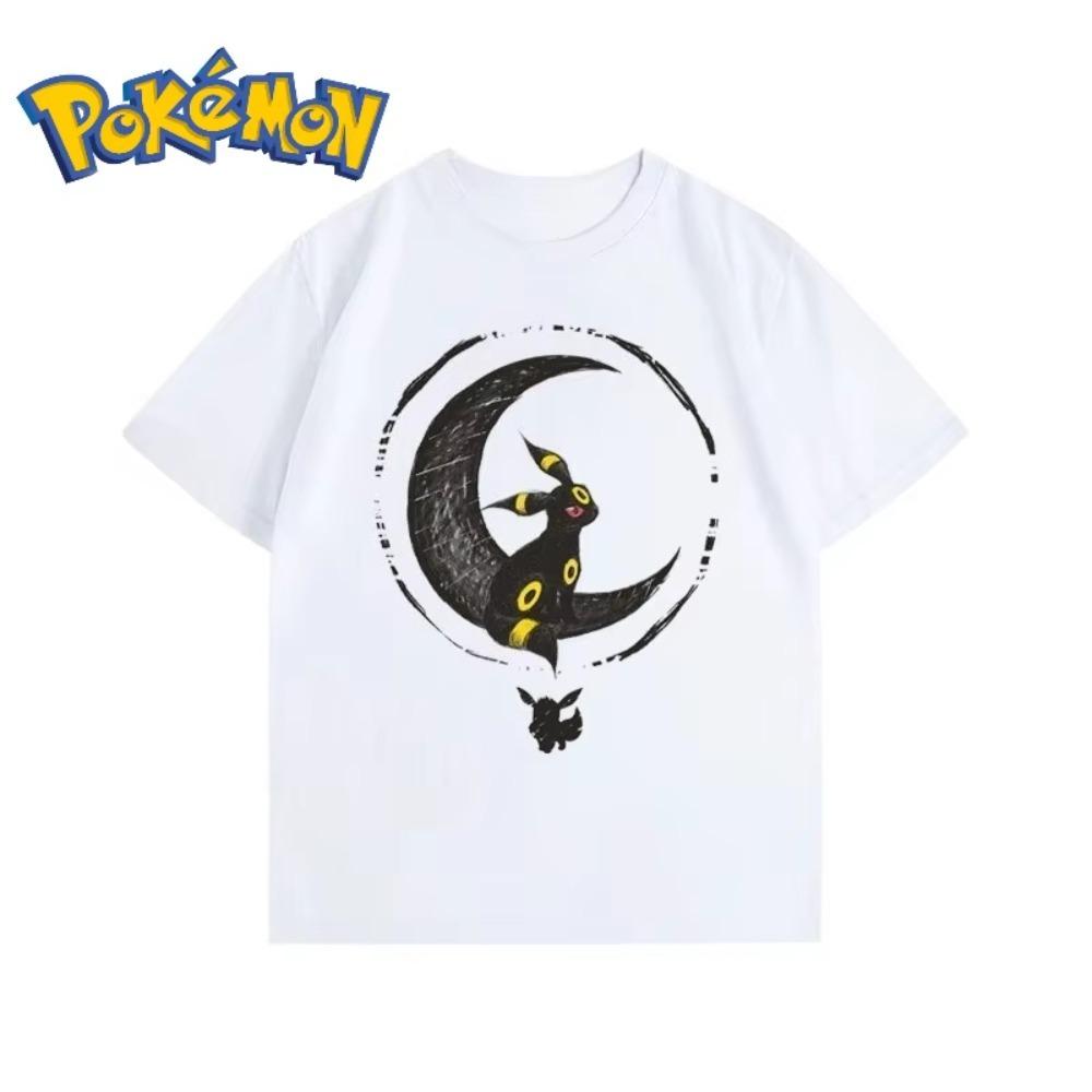 Summer New Cartoon Umbreon Printed T-Shirt Men s and Women s Y2K Harajuku Loose Casual Trend Versatile Short Sleeve L білий
Summer New Cartoon Umbreon Printed T-Shirt Men s and Women s Y2K Harajuku Loose Casual Trend Versatile Short Sleeve L білий