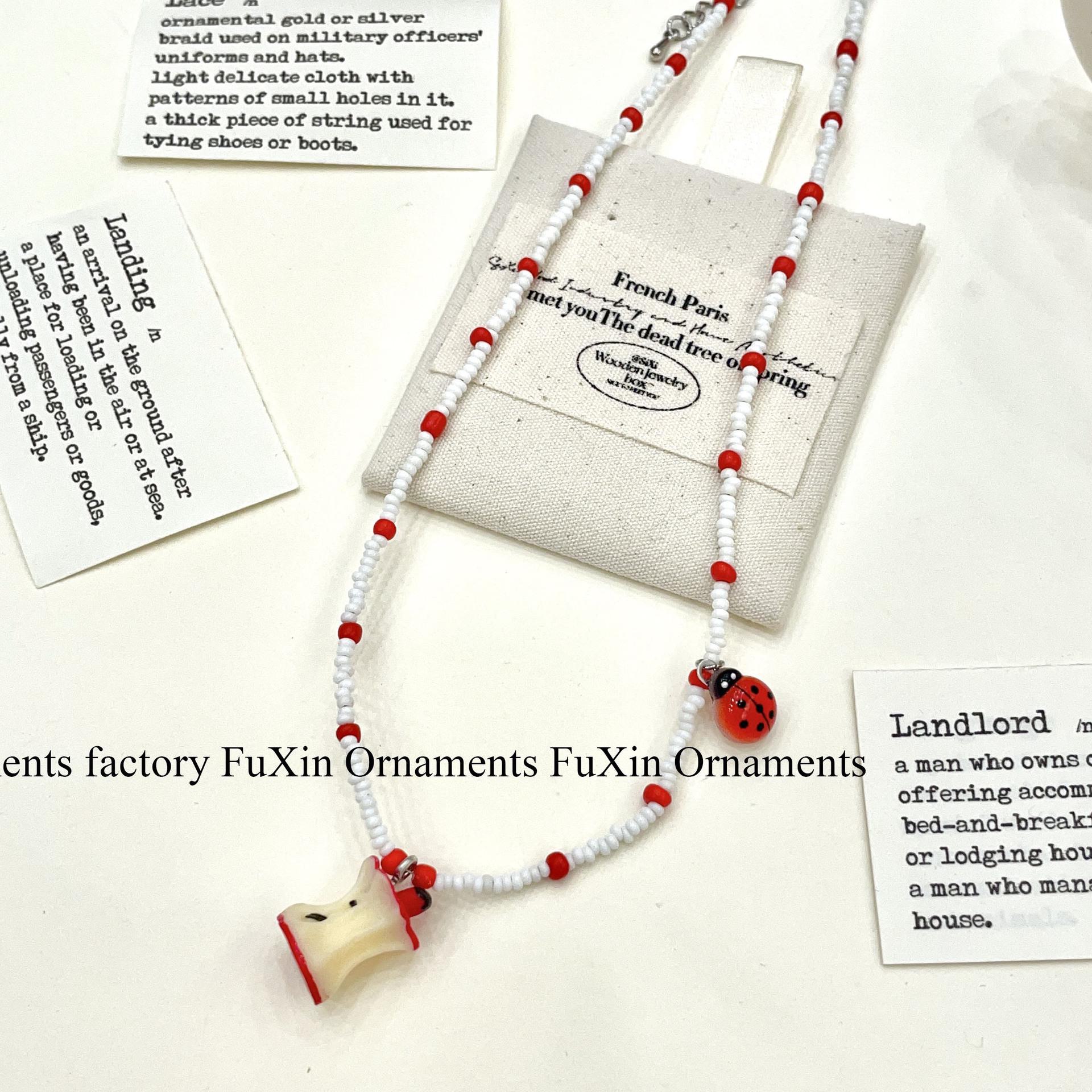 Очаровательное ожерелье из бисера в форме яблочного ядра: Универсальный, милый и простой дизайн для женщин N1015 Bitten Apple Necklace
Очаровательное ожерелье из бисера в форме яблочного ядра: Универсальный, милый и простой дизайн для женщин N1015 Bitten Apple Necklace