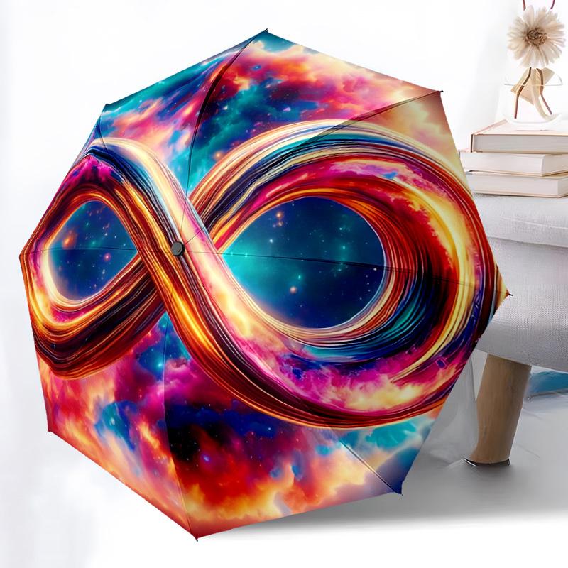 1pc Infinity Symbol Automatic Folding Umbrella Durable Iron Frame,All Seasons Home Travel Outdoor Multifunctional Umbrella yy251115195
1pc Infinity Symbol Automatic Folding Umbrella Durable Iron Frame,All Seasons Home Travel Outdoor Multifunctional Umbrella yy251115195