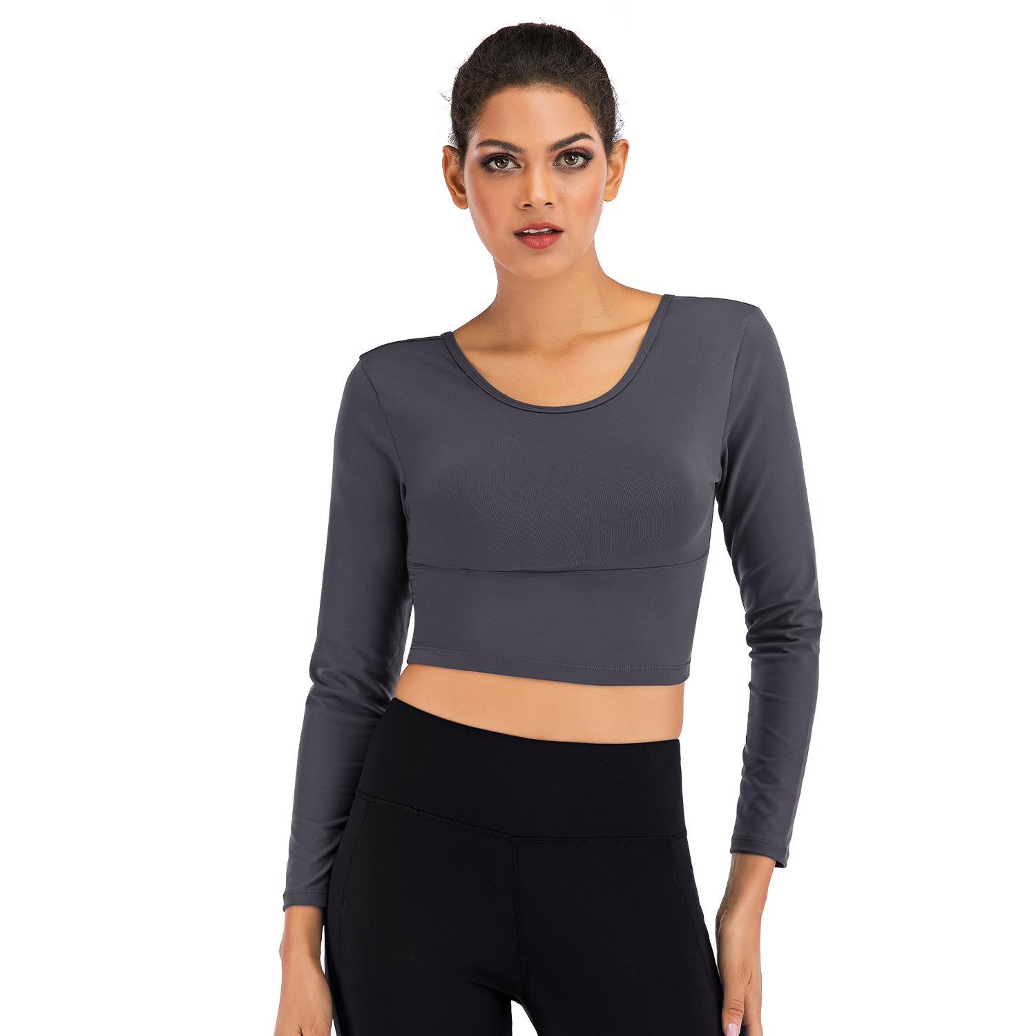 Reversible Long Sleeve Breathable Yoga & Sports Outerwear for Multi-Occasion Use Medium сірий колір
Reversible Long Sleeve Breathable Yoga & Sports Outerwear for Multi-Occasion Use Medium сірий колір
