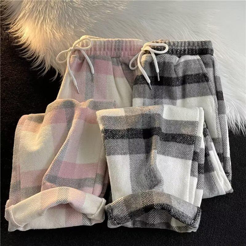 Women s Pink Plaid Woolen Wide-Leg Pants: Thick, Straight, 2024 Style, Slim-Fit. 2X-Large чорний
Women s Pink Plaid Woolen Wide-Leg Pants: Thick, Straight, 2024 Style, Slim-Fit. 2X-Large чорний