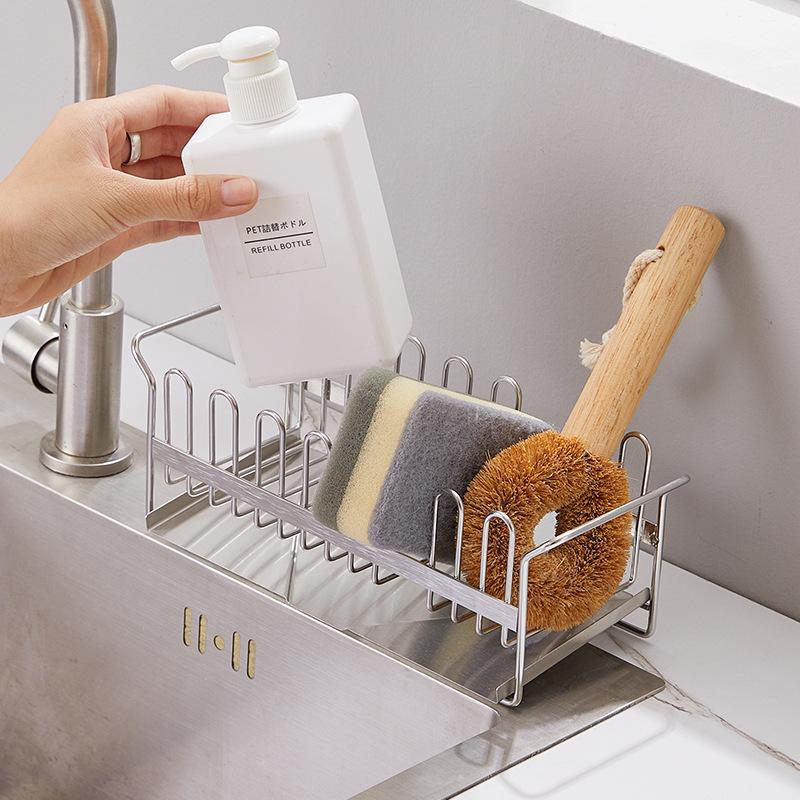 Kitchen Storage Rack Sink Sponge Drain Rack Cloth Dish Finishing Rack Sponge Holder Brush Soap Organizer Kitchen
Kitchen Storage Rack Sink Sponge Drain Rack Cloth Dish Finishing Rack Sponge Holder Brush Soap Organizer Kitchen